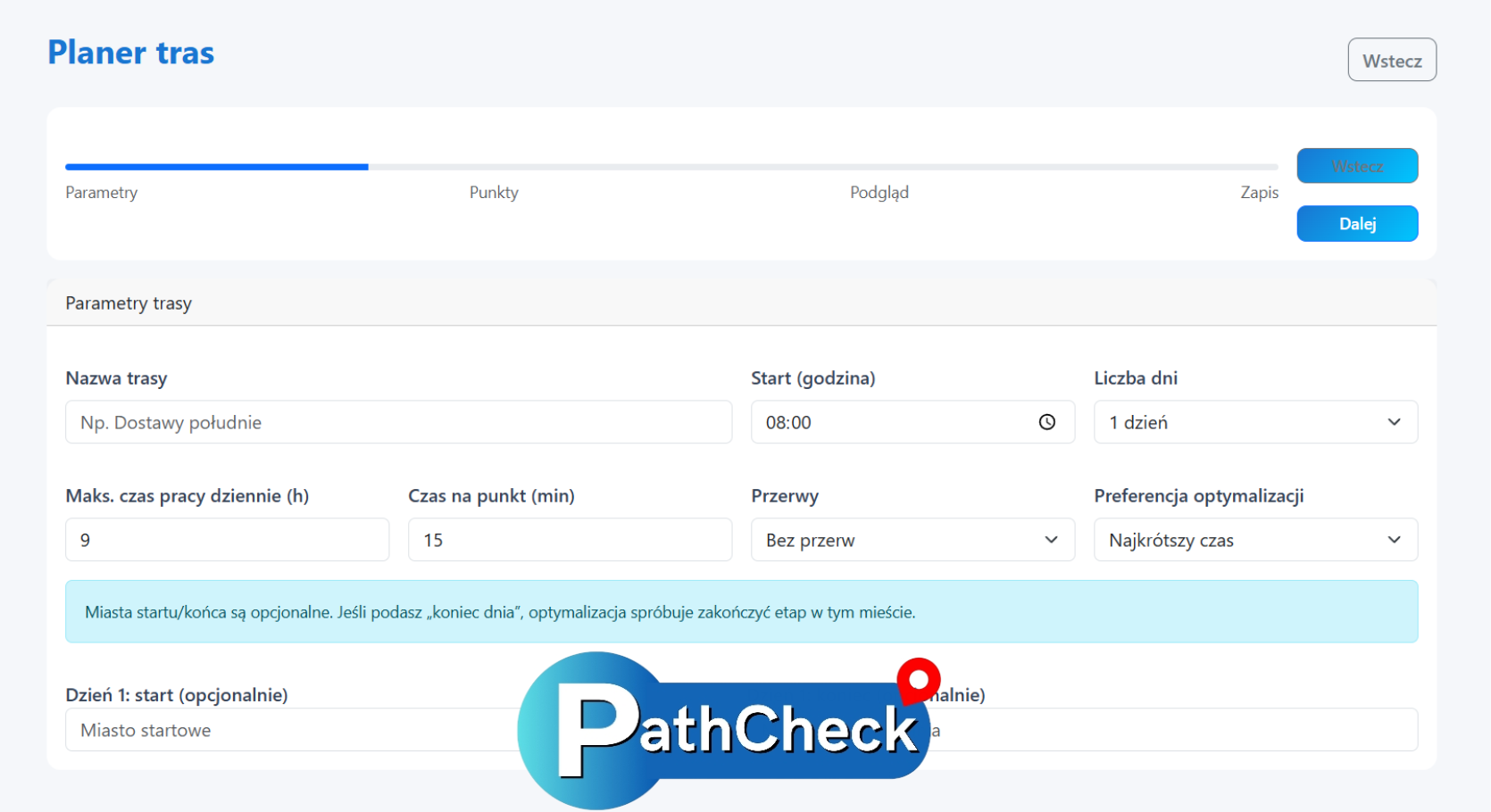 Planner tras PathCheck
